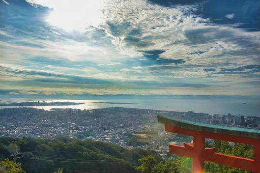 神戸市長田区 高取山の風景 神戸市長田区 高取山の風景の写真