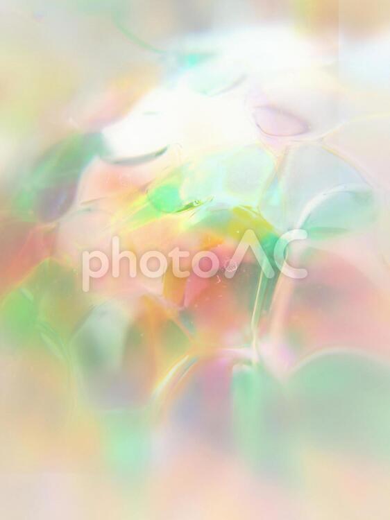 ガラスのイメージ４ ガラス,透明,気泡の写真素材