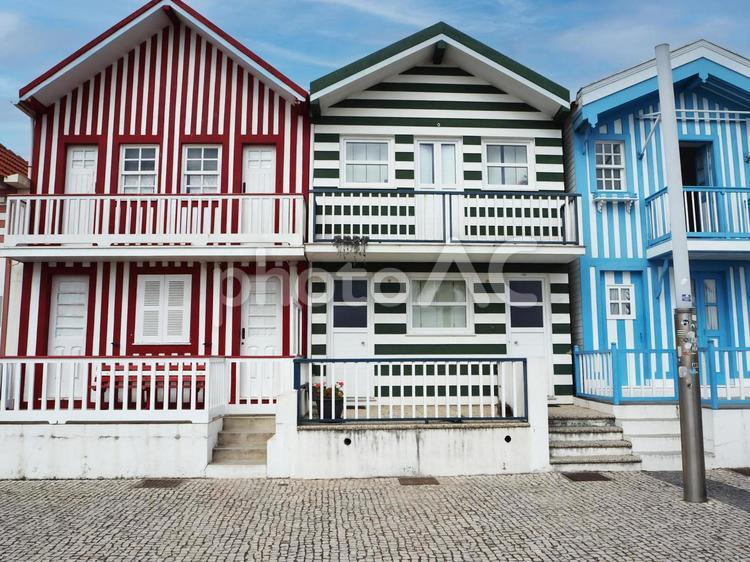 コスタノバの街並み コスタノバ,外国,海外の写真素材