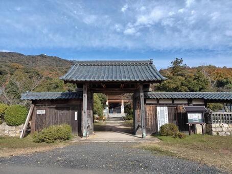 福井県-西福寺-総門 西福寺,寺,大原山の写真素材