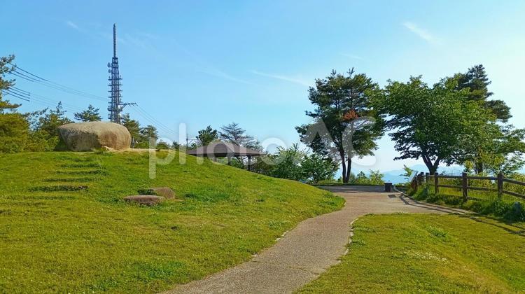絵下山公園展望広場 絵下山公園展望広場,山,公園の写真素材