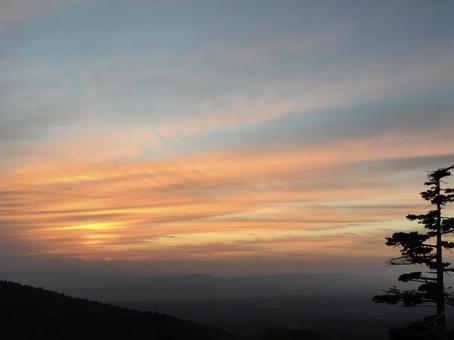 夕焼け 夕焼けの写真