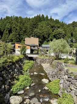 永平寺の参道 2025年夏 永平寺の参道 2025年夏 夏,川,河原の写真素材