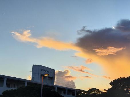 夕日 夕日の写真