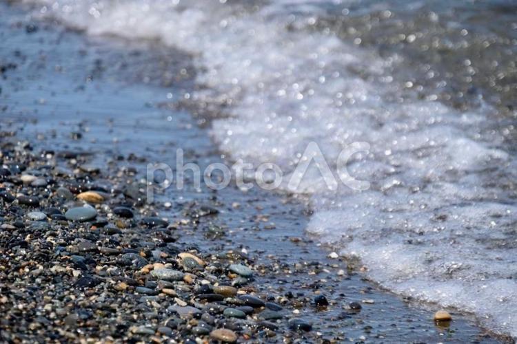 ひすい海岸 海岸,海,波打ち際の写真素材
