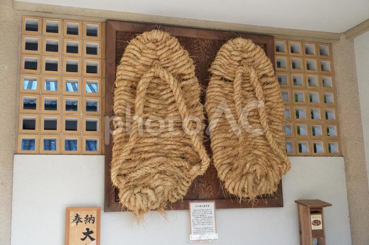大仏のぞうり 神奈川,鎌倉,日本の写真素材