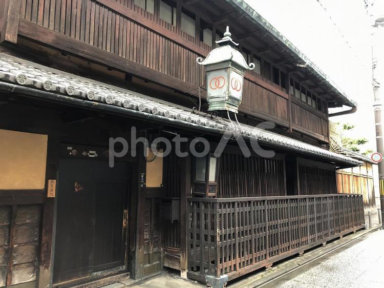 京町家 何人もありません,建築,旅の写真素材