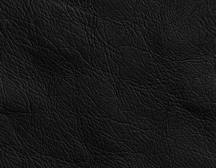 しわ加工ブラックレザー しわ加工ブラックレザーの写真