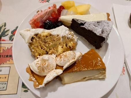 ケーキバイキング バイキング,ランチ,デイナーの写真素材