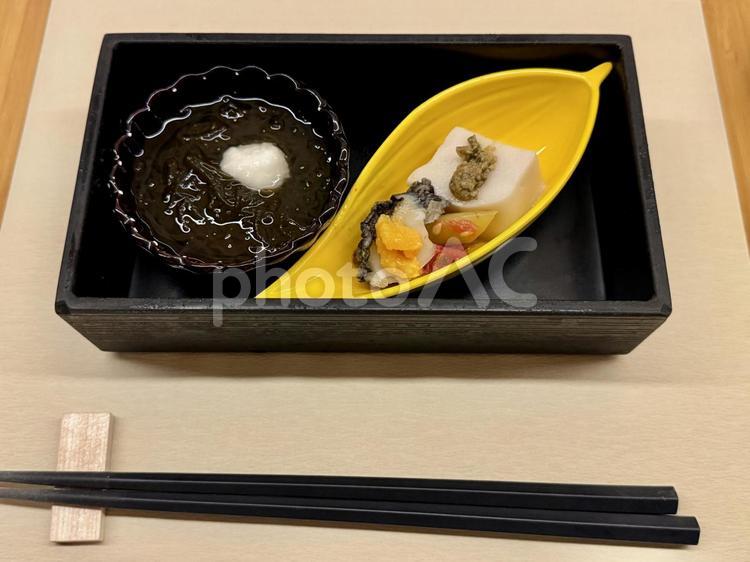 会席料理の前菜 会席料理,料理,お酒の写真素材