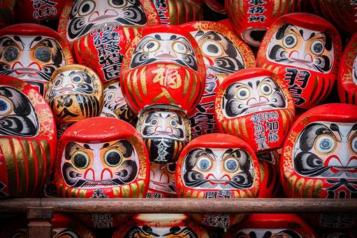 群馬県　少林山達磨寺 群馬,群馬県,達磨寺の写真素材