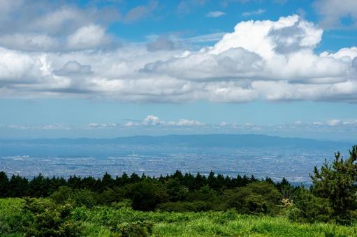 大和葛城山 山頂より 大和葛城山 山頂よりの写真