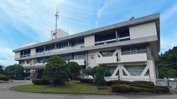 都留市役所 市庁舎 山梨県都留市 都留市役所 市庁舎 山梨県都留市 都留市役所,本庁舎,行政機関の写真素材