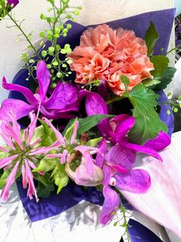 ブーケ ブーケ ブーケ,花束,アップの写真素材