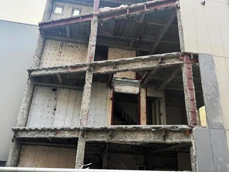 解体現場 解体現場 解体現場,解体,工事の写真素材