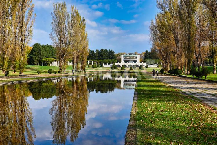 秋の前田森林公園 秋,前田森林公園,展望ラウンジの写真素材