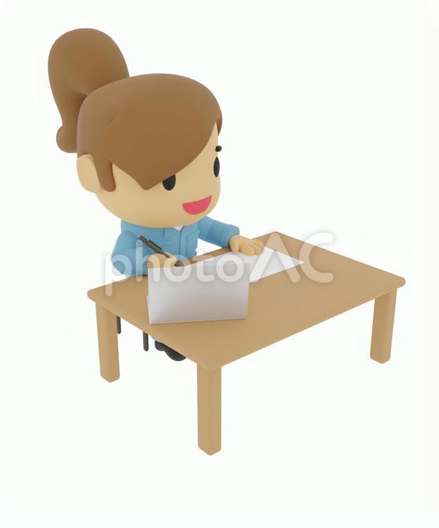 オンラインで勉強や仕事する工場の作業員 労働者,現場監督,設備士の写真素材