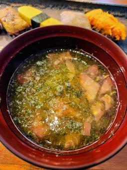 ビーガン汁物 ビーガン汁物 トマト,味噌汁,汁物の写真素材