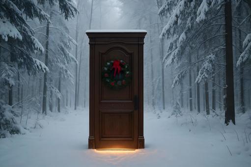 雪森の不思議な扉 雪森の不思議な扉の写真