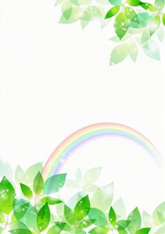 Leaf background / frame, JPG Leaf background / frame, frame, summer, leaf, JPG