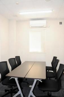 Photo, conference room, table, desk work, 