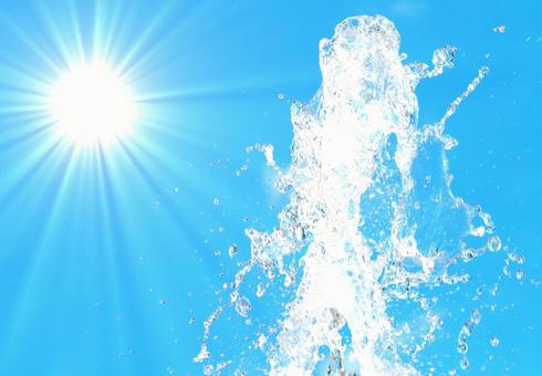 Photo, sky, waterproof, water spray, 