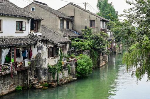 蘇州・虎丘 蘇州・虎丘 蘇州,虎丘,塔の写真素材