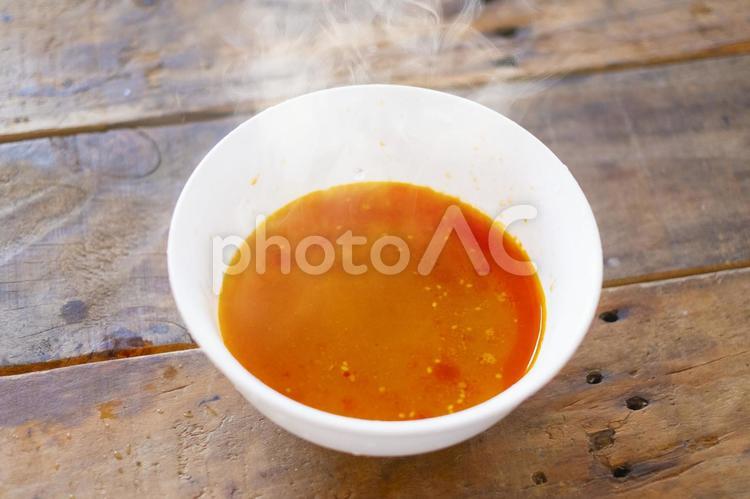 お家ラーメンのスープ完成 ラーメン,スープ,スープ作りの写真素材