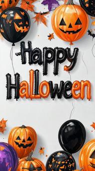 HappyHalloween バルーン HappyHalloween バルーンの写真