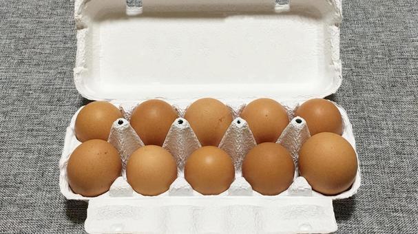 卵10個入り(パルプモウルド 卵10個入り(パルプモウルドの写真
