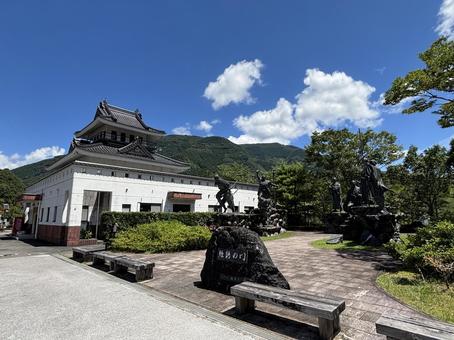 維新の門 維新の門,高知県,梼原町の写真素材