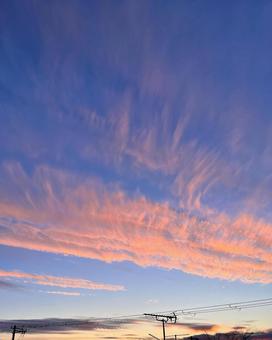 夕焼け空 夕焼け空の写真