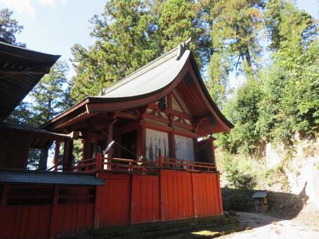 矢板市木幡神社本殿 木幡神社,本殿,神社の写真素材