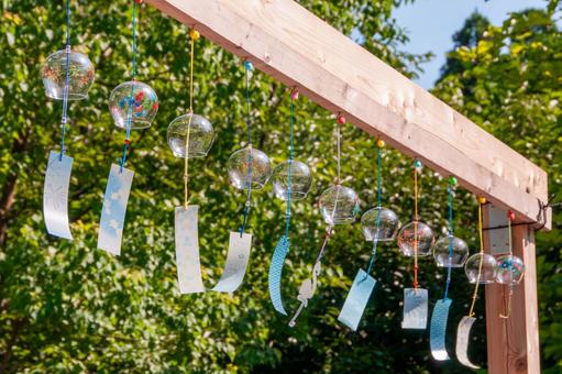 Photo, wind chimes, summer festival, summer, 