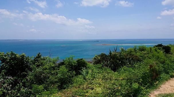 沖縄の海（南城市）の写真