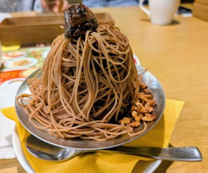 しぼりたてモンブランの写真