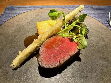 ステーキ 牛肉,ステーキ,北海道の写真素材