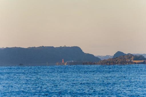 海と岬の風景 海と岬の風景の写真