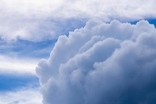 夏の空 夏の空の写真