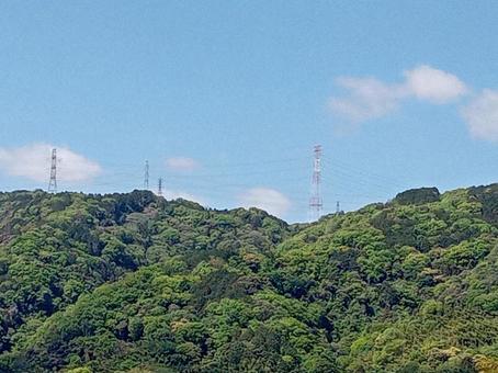 山と空 山と空の写真