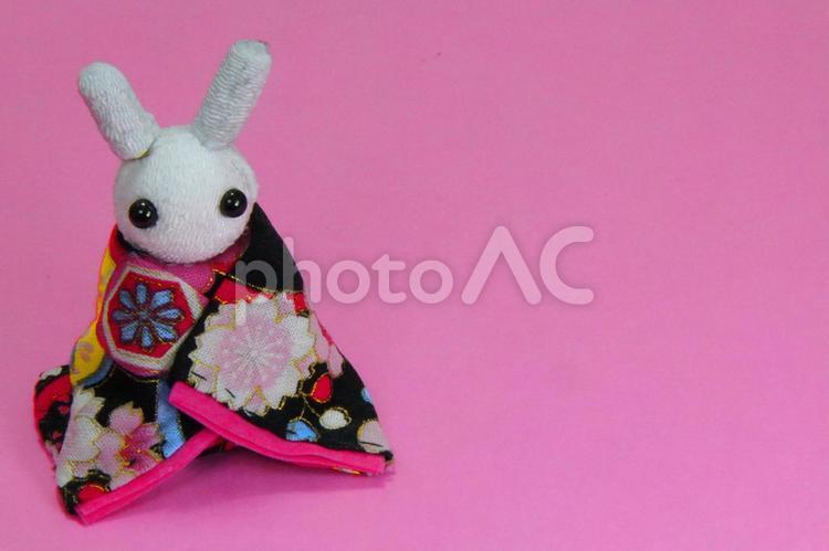 卯年の年賀状素材（お正月シンプル2） 年賀状,年賀状素材,年賀の写真素材