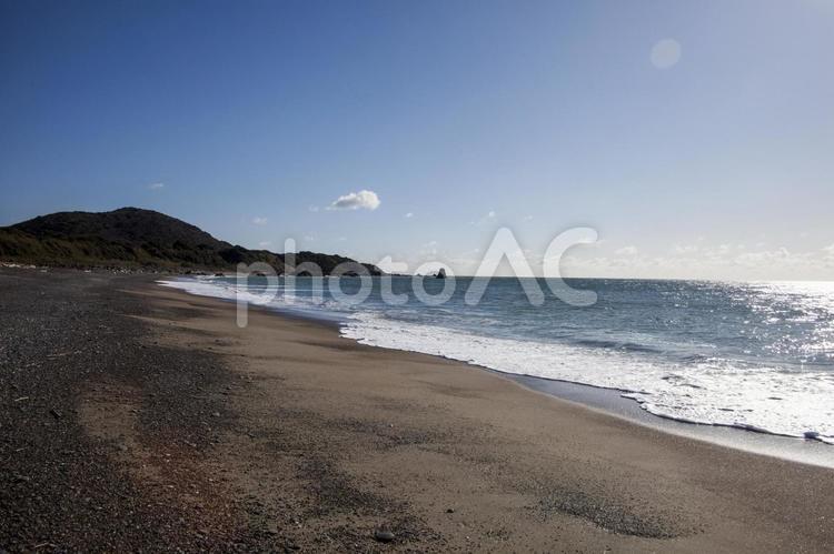 片浜十三里2（田原市） 海岸,砂,浜の写真素材