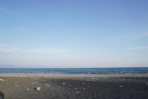 静かな海の写真