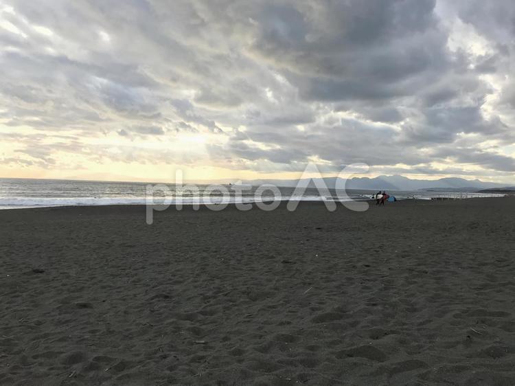 江ノ島の海と浜辺 浜,浜辺,水の写真素材