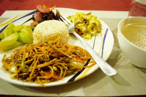 ネパールの昼食 2 ネパールの昼食 2 ネパール料理,ネワール料理,ディナーの写真素材