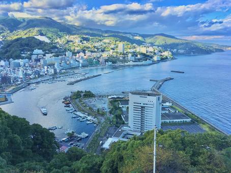 相模湾(熱海城からの景色) 相模湾(熱海城からの景色)の写真