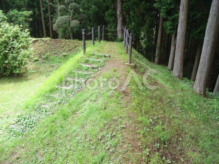 山中城北の丸 三島,北条氏,山中城の写真素材
