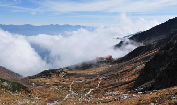 駒ヶ岳上からの風景 駒ヶ岳上からの風景の写真
