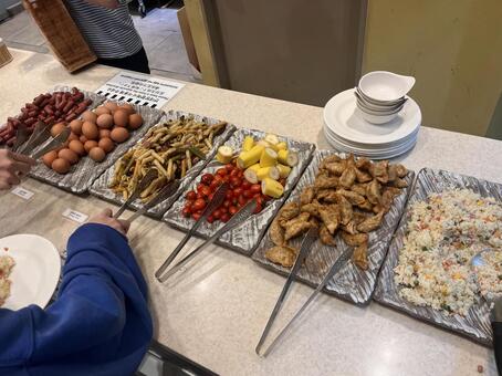 ビュッフェ 風景,旅,イメージの写真素材