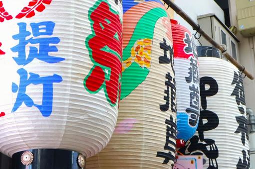 地蔵尊・祭りの提灯 夏祭り・秋祭りなど 地蔵尊・祭りの提灯 夏祭り・秋祭りなど 提灯,ちょうちん,祭りの写真素材